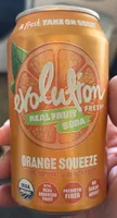 Organic Orange Squeeze Real Fruit Soda