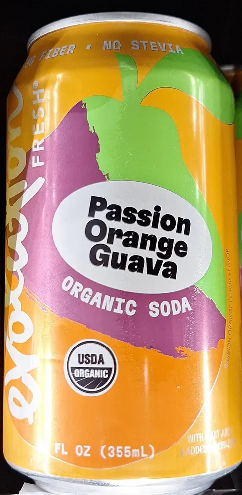Passion Orange Guava Soda