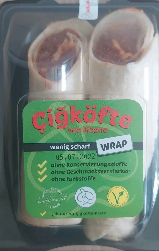 Cigköfte wrap 250gr