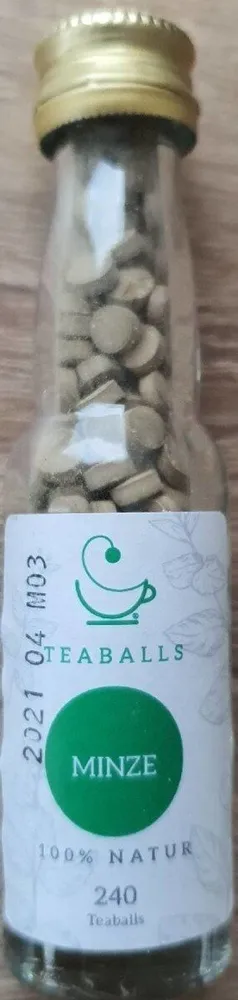 Teaballs Minze