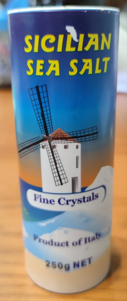 Sicilian Sea Salt 250G