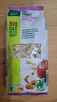 Bio Müsli Apfel Mandel Crunchy