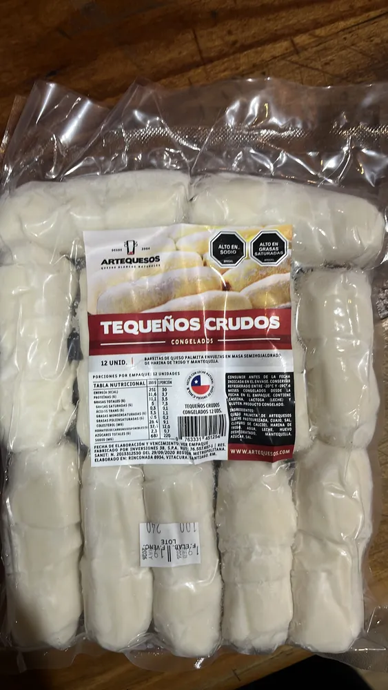 Tequeños Crudos
