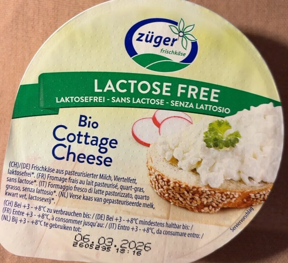 Bio cottage cheese