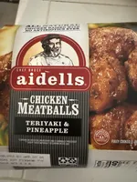 Chicken Meatballs - Teriyaki Pineapple