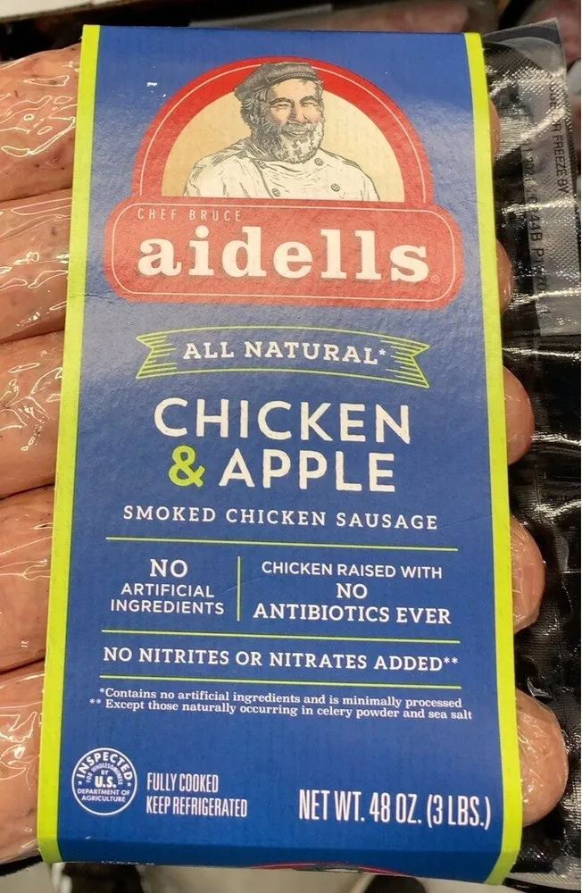 Chicken & Apple Smoked Chicken Sausage