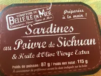 Sardines au Poivre de Sichuan & Huile d'Olive Vierge Extra