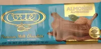 Premium milk chocolate almonds