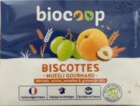 Biscottes muesli gourmand