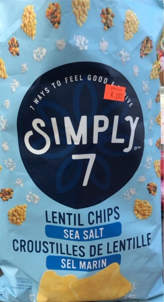 Lentil chips
