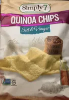 Gourmet quinoa chips snack