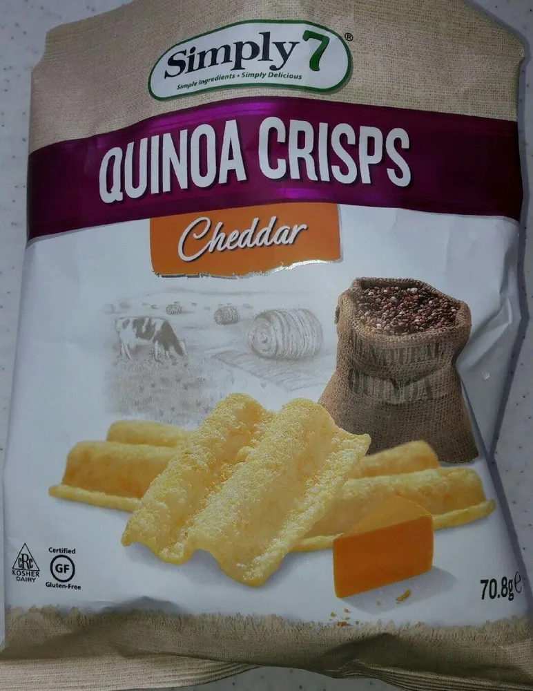 Quinoa clips cheddar