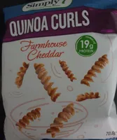 Quinoa curls farmhouse cheddar