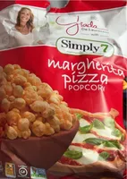 Margherita pizza popcorn