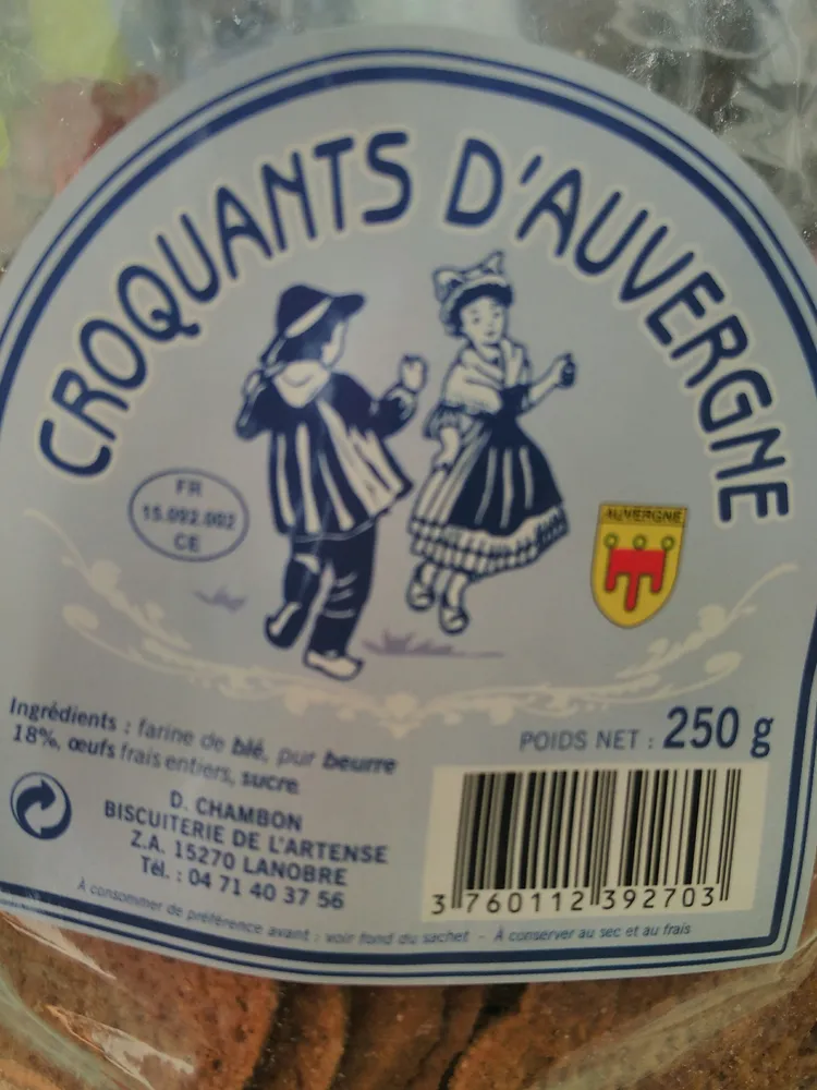 Croquants d'Auvergne
