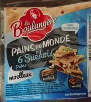 PAINS DU MONDE 6 Suédois Pains moelleux