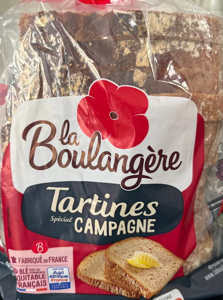 Tartines Spécial CAMPAGNE