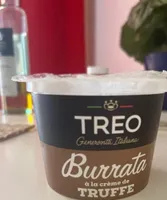 Burrata à la crème de truffe