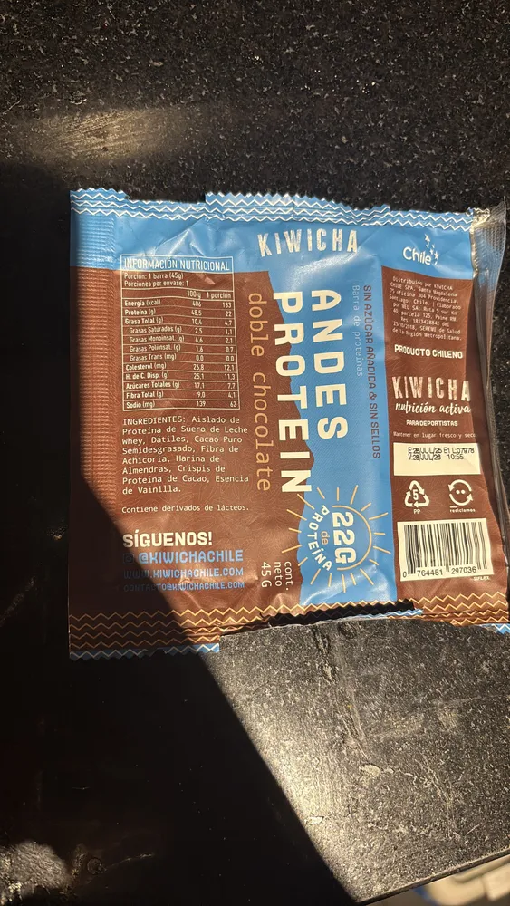 ANDES PROTEIN doble chocolate