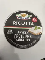 Ricotta riche en protéines naturelles