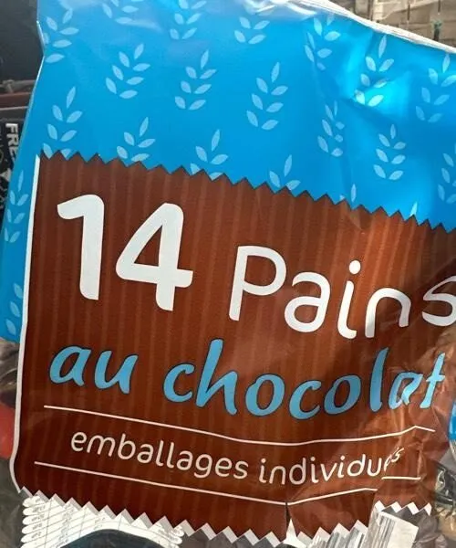 Pain aux chocolats individuels