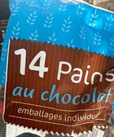 Pain aux chocolats individuels