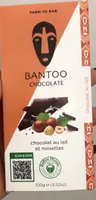Bantoo chocolate - chocolat au lait et noisettes