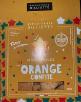 MINI ÉTOILES ORANGE CONFITE