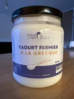 YAOURT FERMIER À LA GRECQUE
