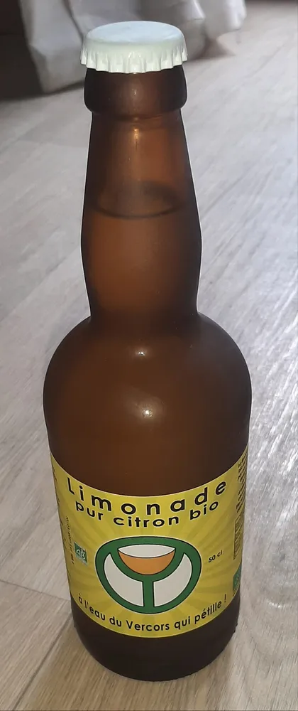 Limonade pur citron bio