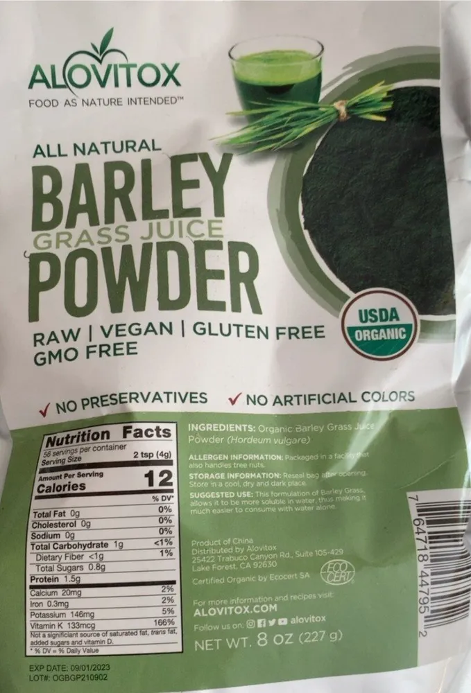 Barley Grass Juice Powder