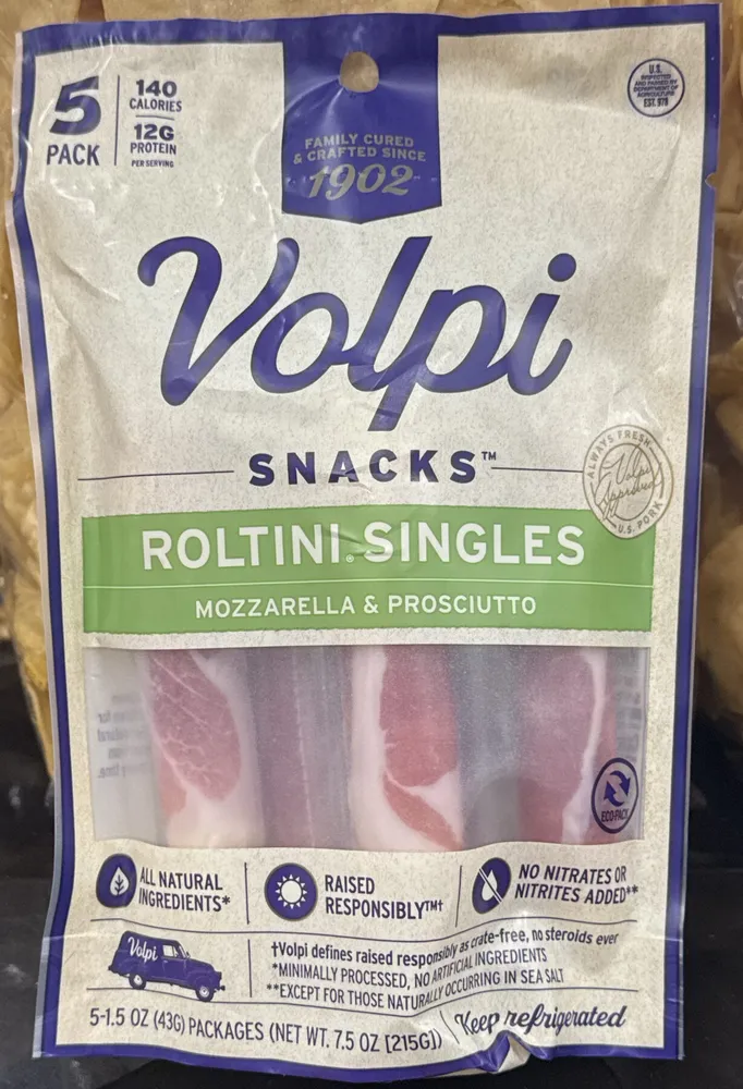 ROLTINI SINGLES MOZZARELLA & PROSCIUTTO