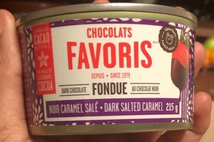 Fondu au chocolat noir