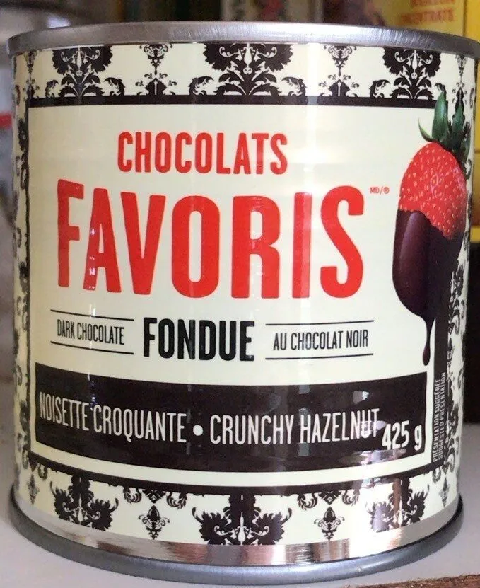 Fondue au chocolat noir