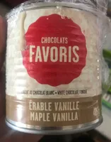 Chocolat Érable Vanille