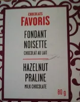 FAVORIS, Fondant noisette