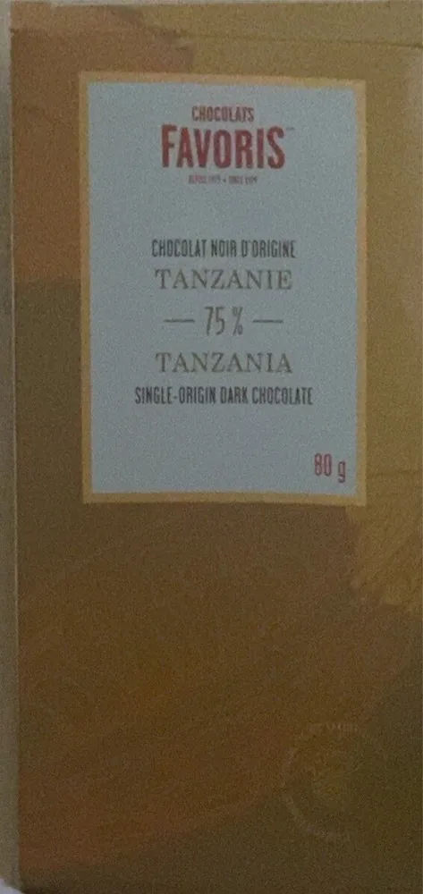 Chocolat noir d’origine