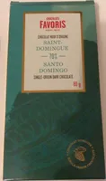 Chocolat noir d’origine Saint-Domingue 70%
