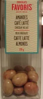 Amandes café latté