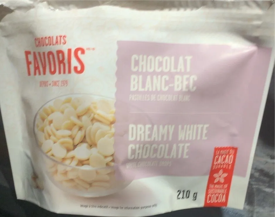 Dreamy white chocolate