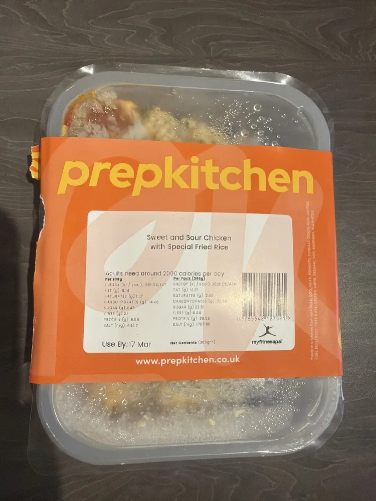 Sweet and Sour Chicken with Special Fried Rice