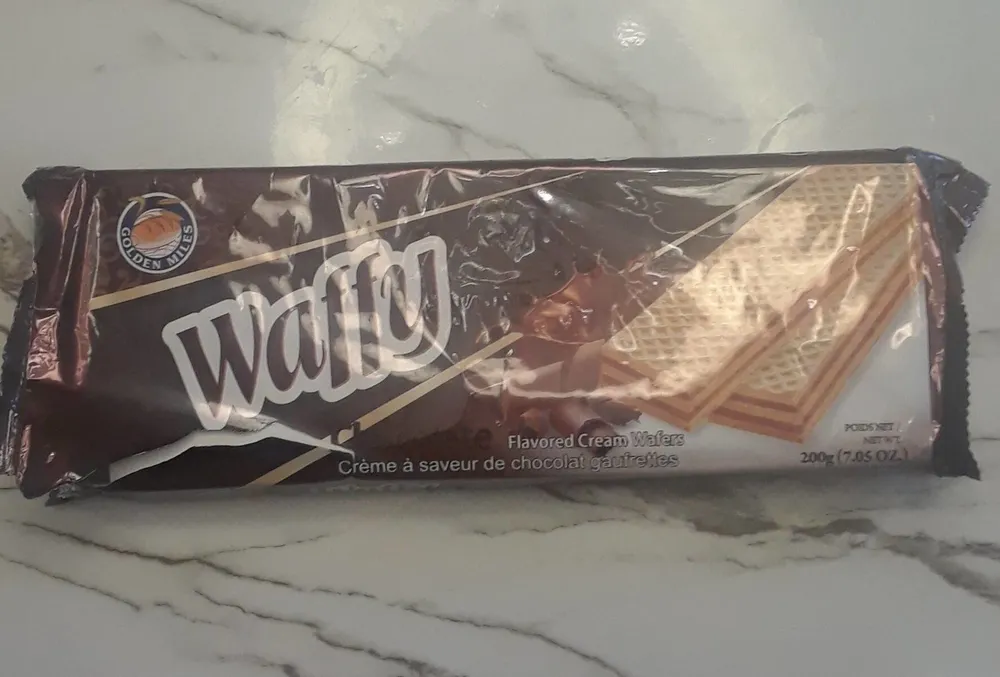 Waffy Chocolate Flavored Cream Wafers