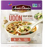 Japanese-style udon soup bowl