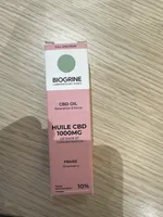 BIOGRINE Huile CBD 1000mg Premium