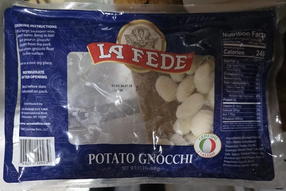 Potato Gnocci