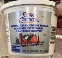 Whipped cream cheese spread