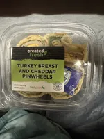 Turkey Breast and Cheddar Pinwheels