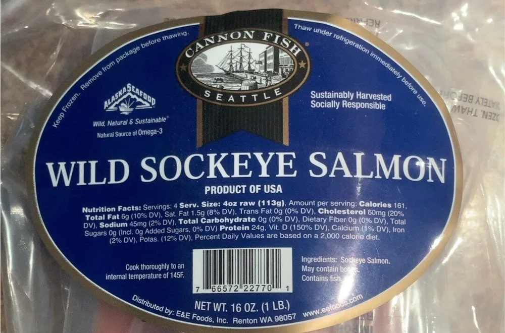 Wild Sockeye Salmon
