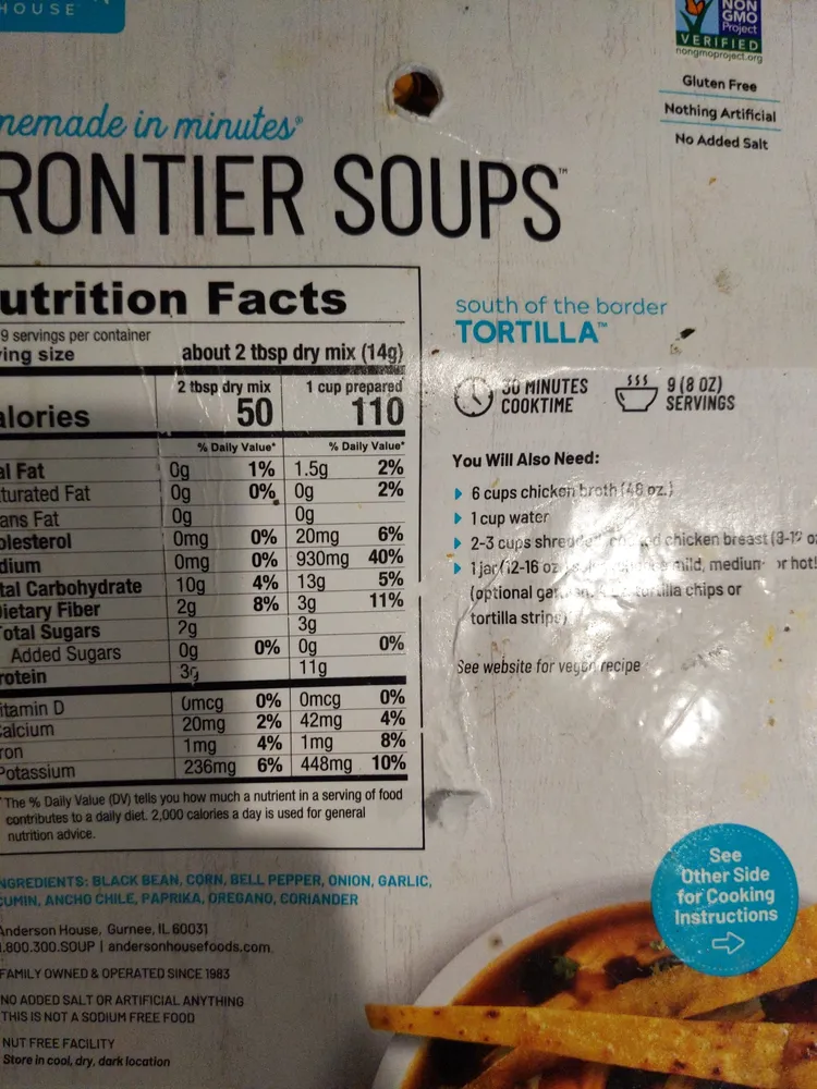 Tortilla Soup Mix