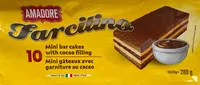 Farcitino 10 Mini Bar Cakes with Cocoa Filling